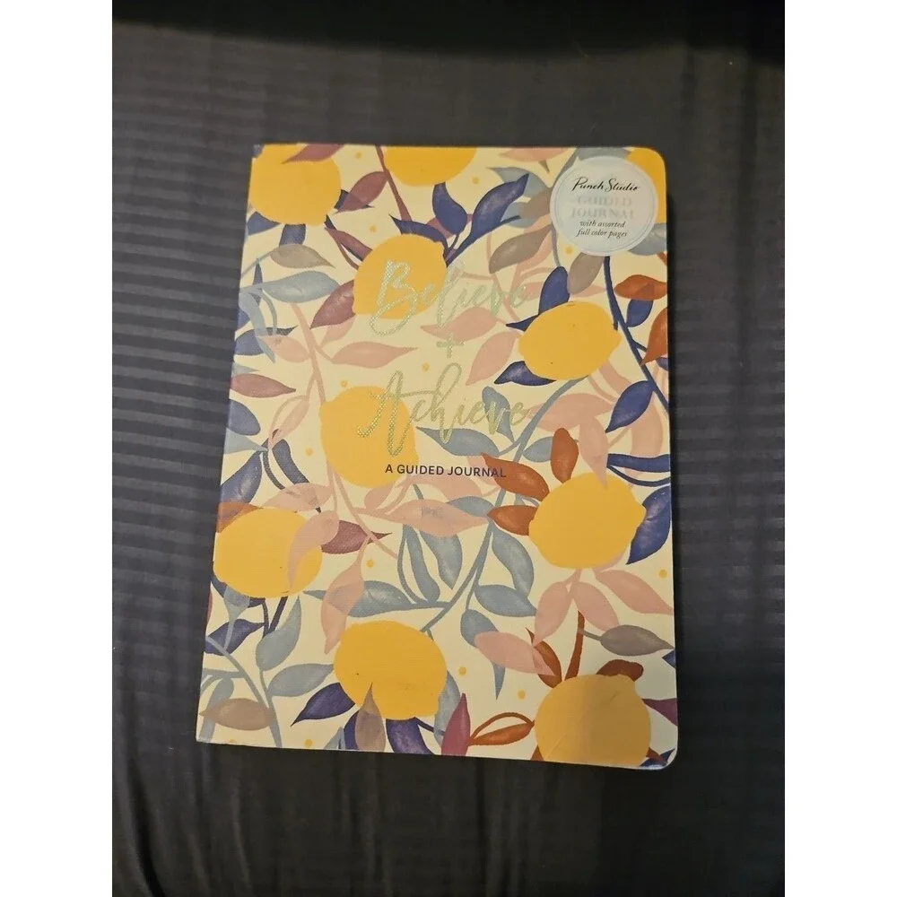 Punch Studio Softcover Guided Journal Retired Lemon Tree Design New